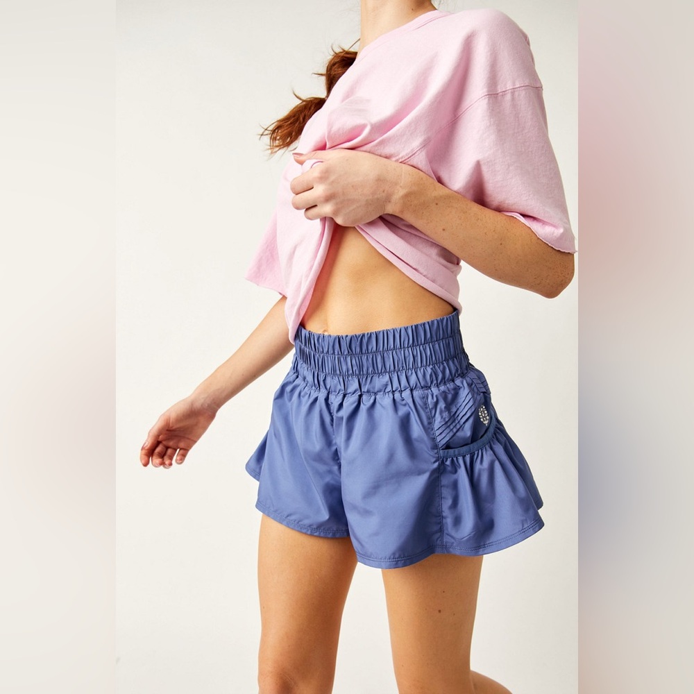FP Movement by Free People Blue Athletic Shorts